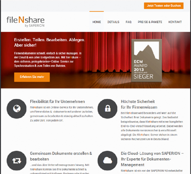Saperion fileNshare