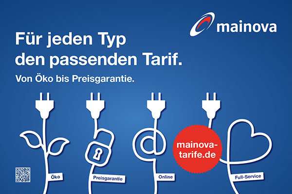 Out-of-Home-Kampagne für Mainova von Huth + Wenzel Out-of-Home-Kampagne für Mainova von Huth + Wenzel