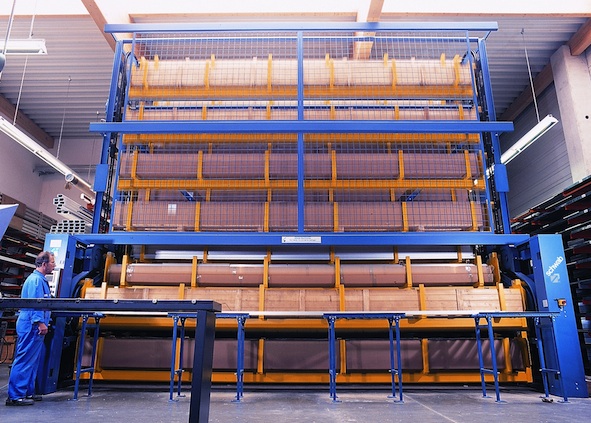 Industriepaternoster von Schwab (Foto: Schawb).