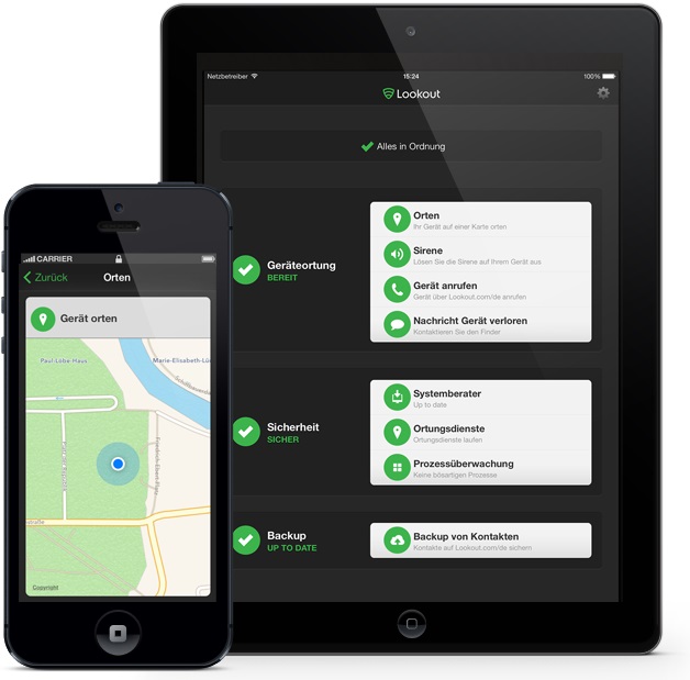 Lookout bietet die beste Möglichkeit, iOS-Geräte vor Datenverlust, Diebstahl und Malware zu schützen