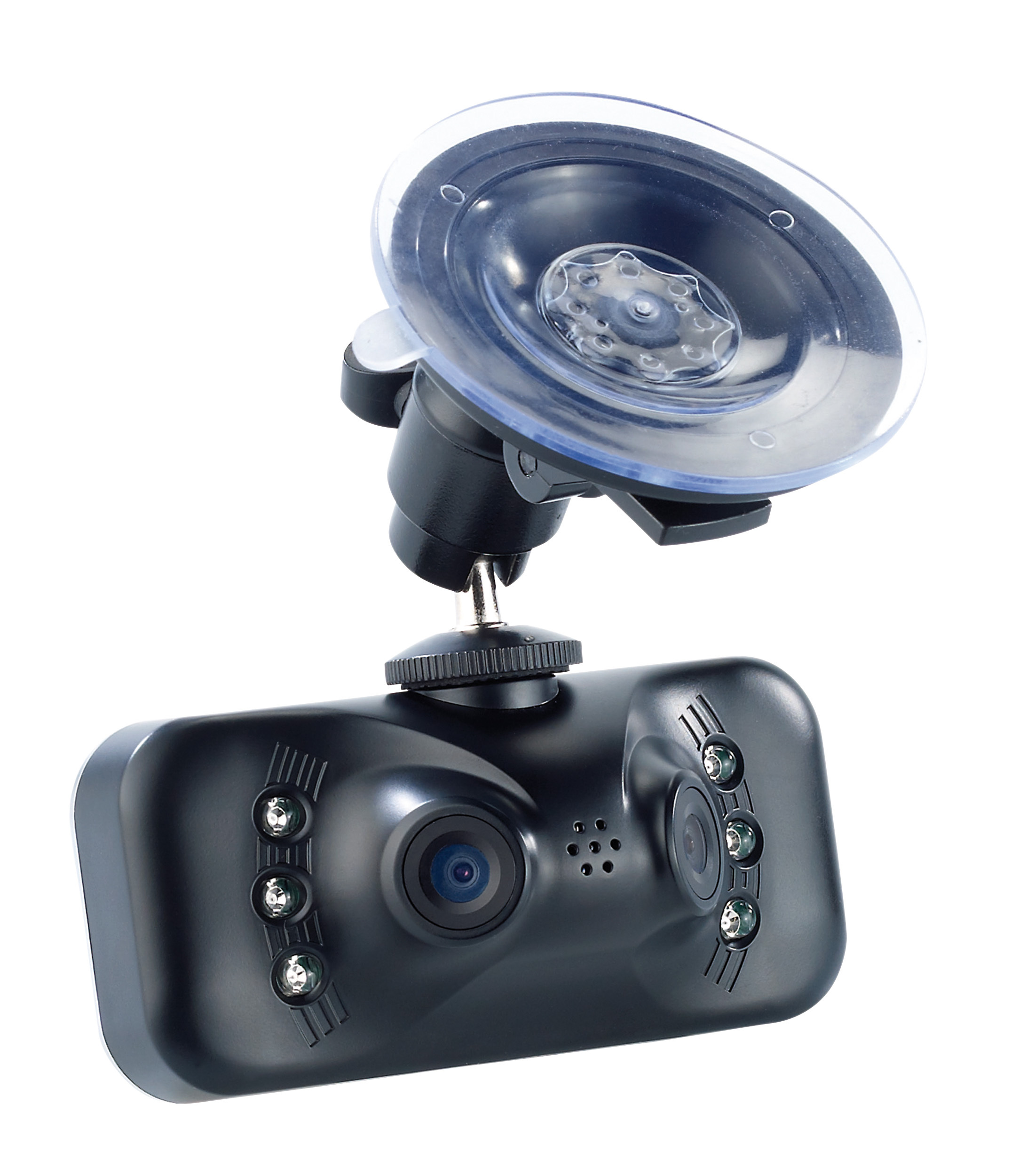 www.pearl.de, NavGear DVR HD-Dashcam MDV-3230.Dual Super-Weitwinkel 230 Grad, H.264