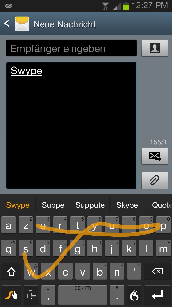 Swype 1.6 Swype 1.6
