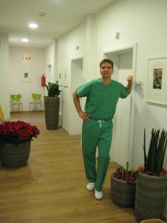Dr. Markus Franke in den neuen Praxisräumen