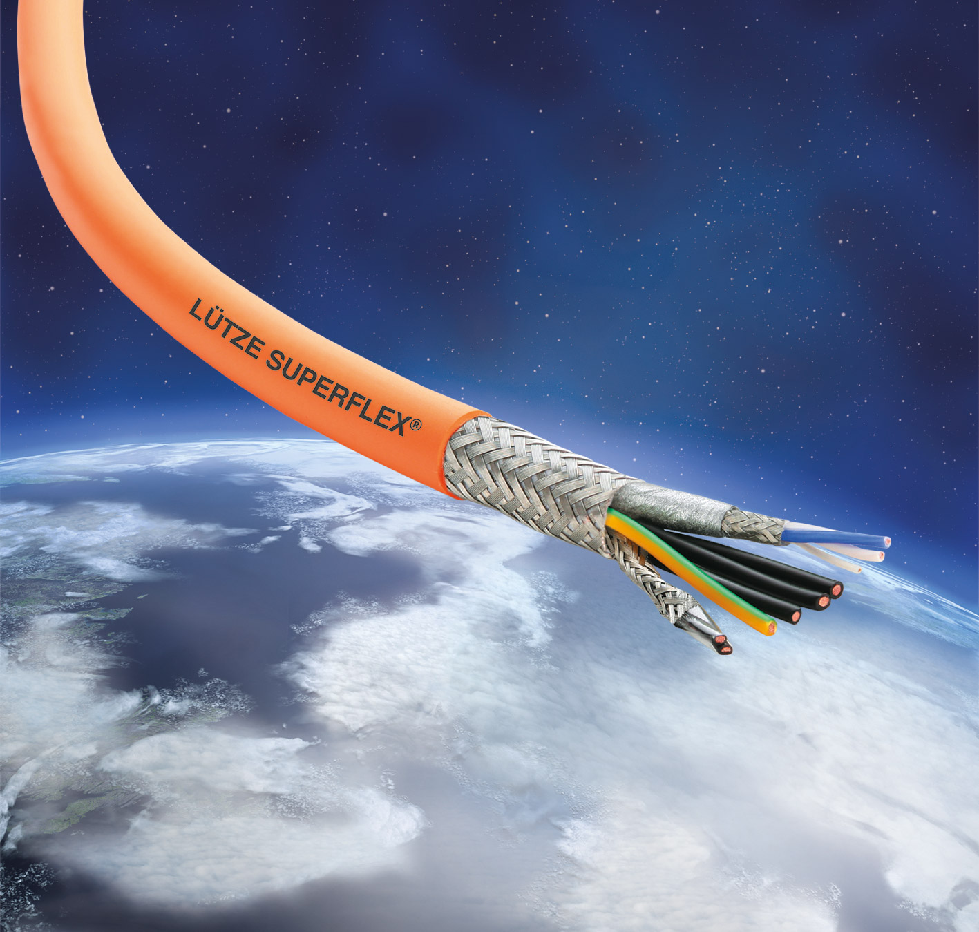 Neue LÜTZE Superflex Leitung ist kompatibel zur digitalen Schnittstelle Hiperface -DSL® von Sick®. Neue LÜTZE Superflex Leitung ist kompatibel zur digitalen Schnittstelle Hiperface -DSL® von Sick®.