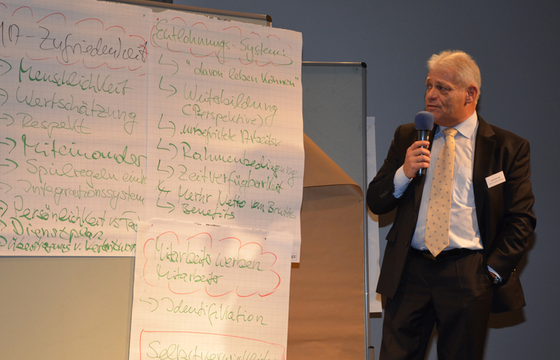 Die Ergebnisse des F&B Camps präsentierte FBMA-Regionaldirektor Josef Schulte. Die Ergebnisse des F&B Camps präsentierte FBMA-Regionaldirektor Josef Schulte.