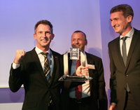 Dipl.-Ing. Stefan Rauscher, Alfred Kärcher GmbH & Co. KG, erhält den Service-Management-Preis 2013 Dipl.-Ing. Stefan Rauscher, Alfred Kärcher GmbH & Co. KG, erhält den Service-Management-Preis 2013