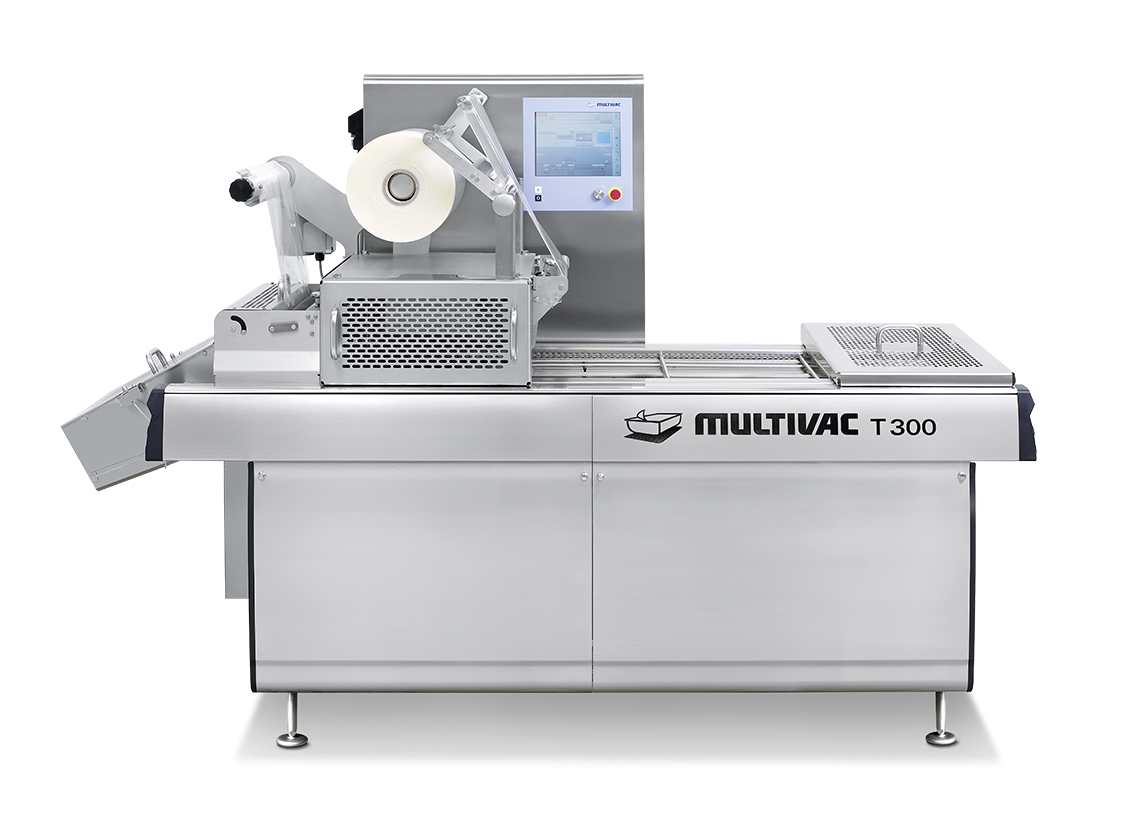 Traysealer T 300 für das automatische Verpacken von Früchten- und Gemüsesorten aller Art in Trays Traysealer T 300 für das automatische Verpacken von Früchten- und Gemüsesorten aller Art in Trays