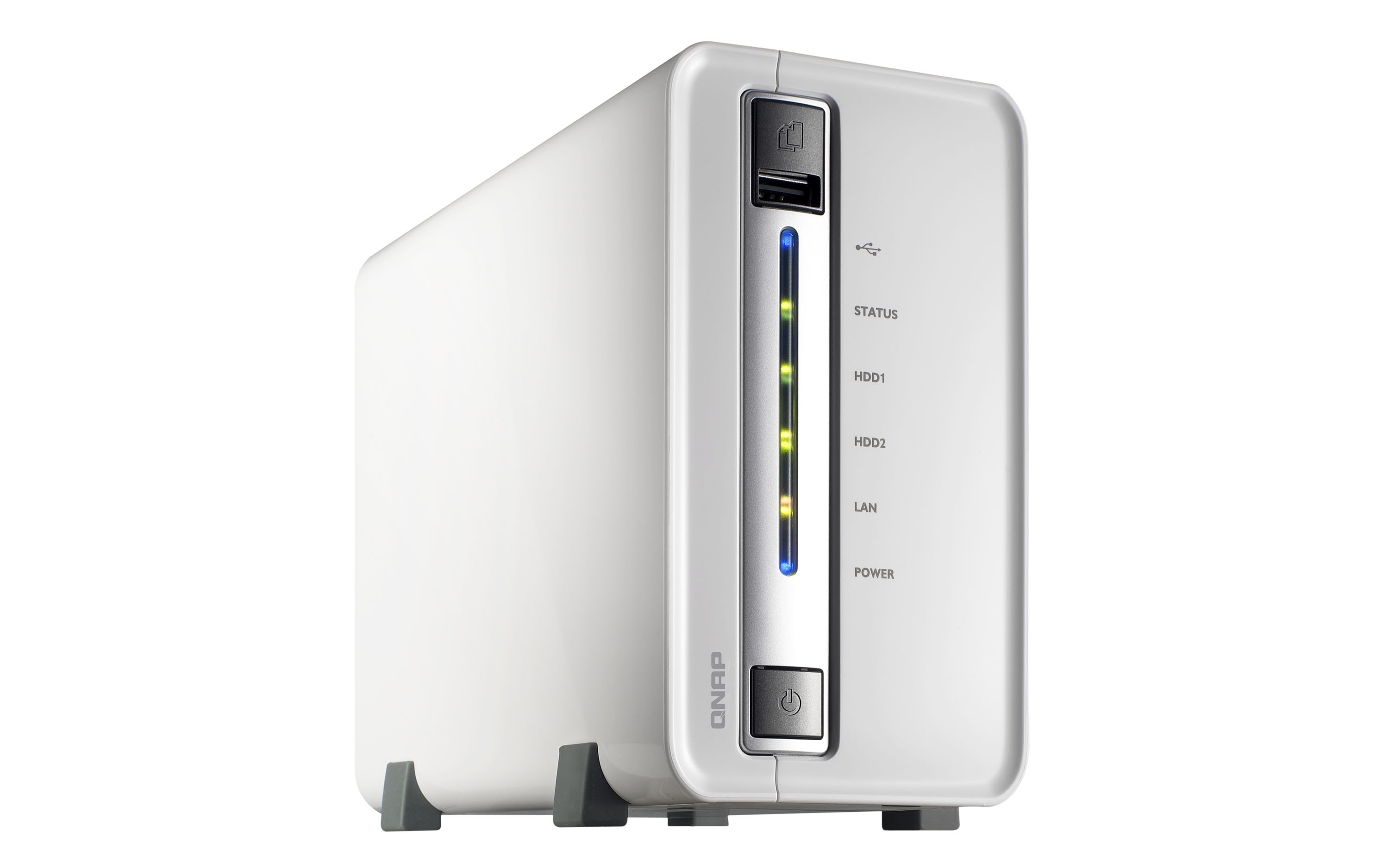 QNAP liefert mit TS 212P Turbo NAS und Multimedia-Hub für Privatanwender