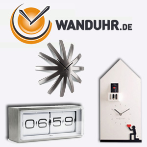 Design Wanduhren von vielen verschiedenen Herstellern bei wanduhr.de Design Wanduhren von vielen verschiedenen Herstellern bei wanduhr.de