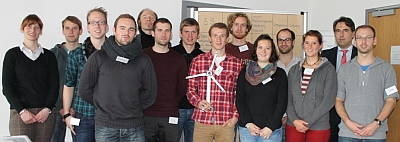 Die Planspiel-Gruppe der SRH Hochschule Hamm - Foto: SRH Die Planspiel-Gruppe der SRH Hochschule Hamm - Foto: SRH