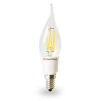 Die neue elegante 3W LED Kerzenbirne von ChiliconValley Die neue elegante 3W LED Kerzenbirne von ChiliconValley