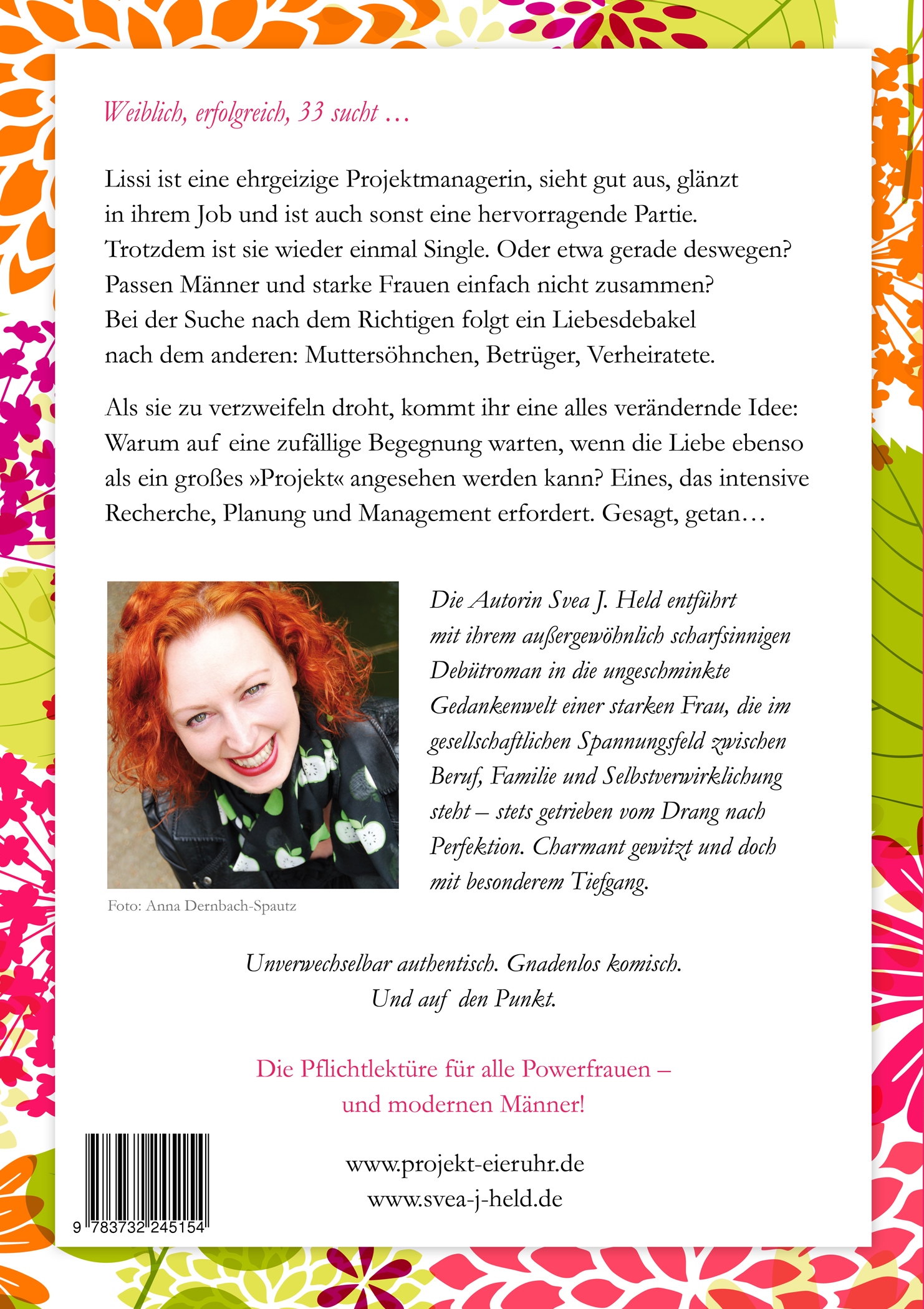 Projekt Eieruhr (Roman), Svea J. Held Projekt Eieruhr (Roman), Svea J. Held