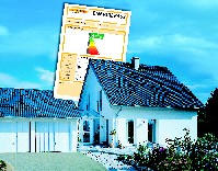 Da alle ICON-Häuser standardmäßig die EnEV-2007-Höchstwerte der wärmedämmenden Hülle um 45% untersch Da alle ICON-Häuser standardmäßig die EnEV-2007-Höchstwerte der wärmedämmenden Hülle um 45% untersch