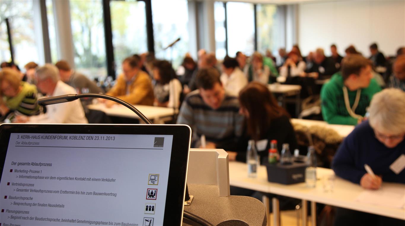 Kern-Haus Kundenforum 2013 Kern-Haus Kundenforum 2013