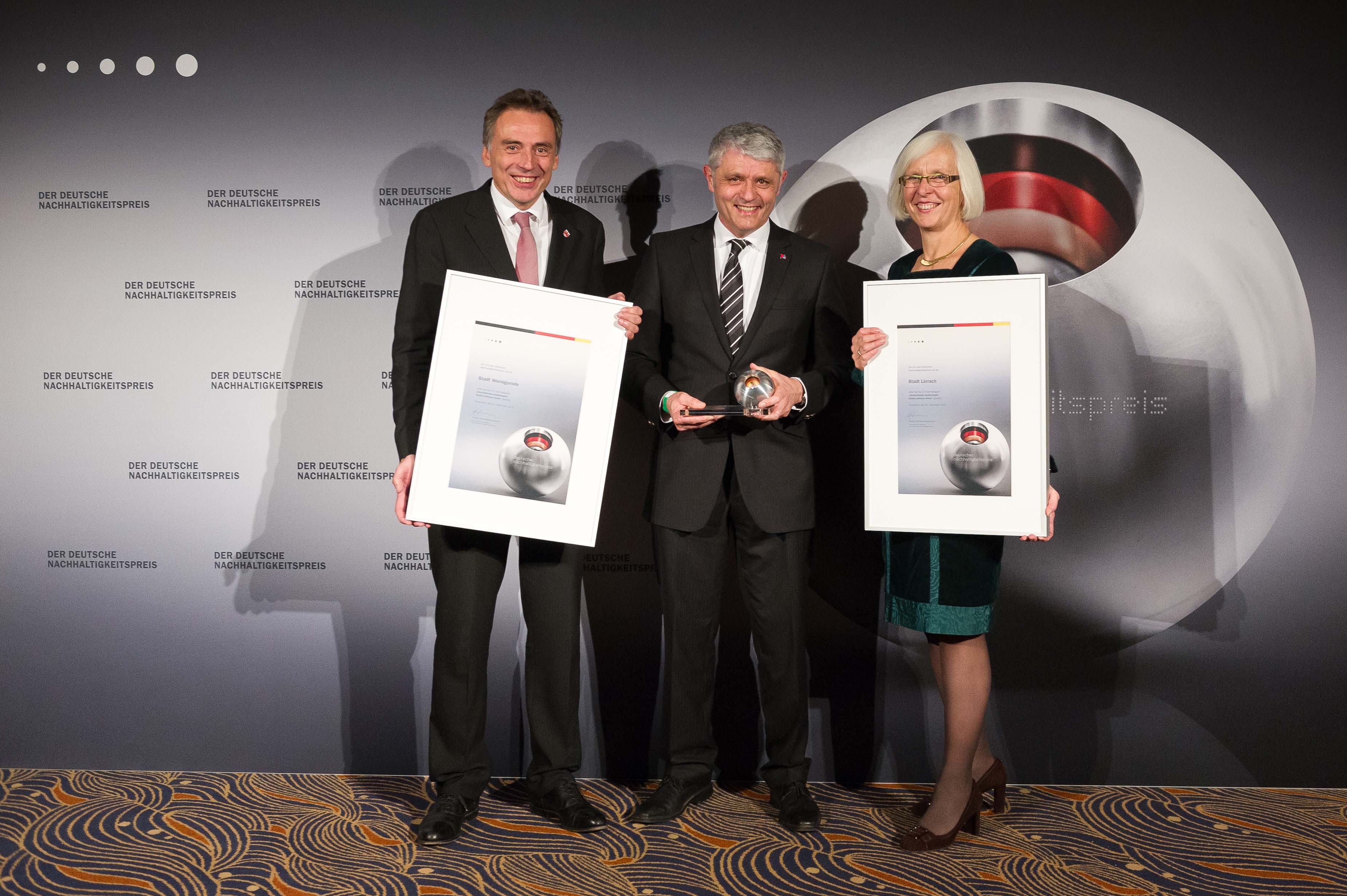 Verleihung Deutscher Nachhaltigkeitspreis 2013 Verleihung Deutscher Nachhaltigkeitspreis 2013
