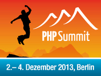 PHP Summit 2013 in Berlin PHP Summit 2013 in Berlin