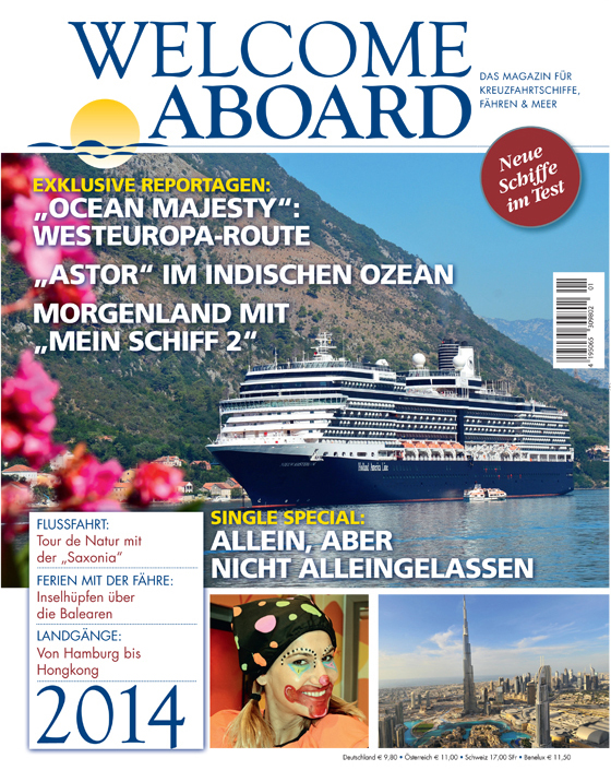 Das neue WELCOME ABOARD 2014: ein 