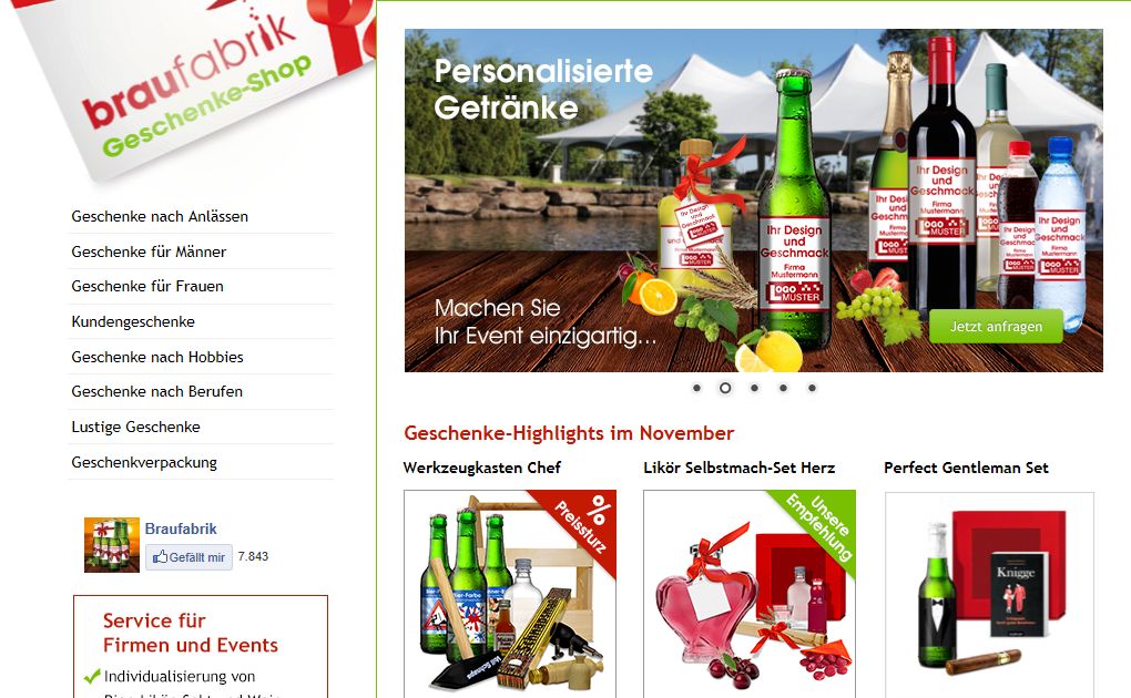 Originelle Geschenkideen