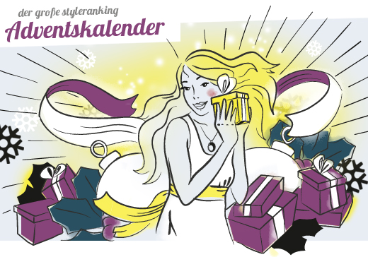styleranking präsentiert den großen Adventskalender mit Preisen im Gesamtwert vonüber 7.000 Euro.