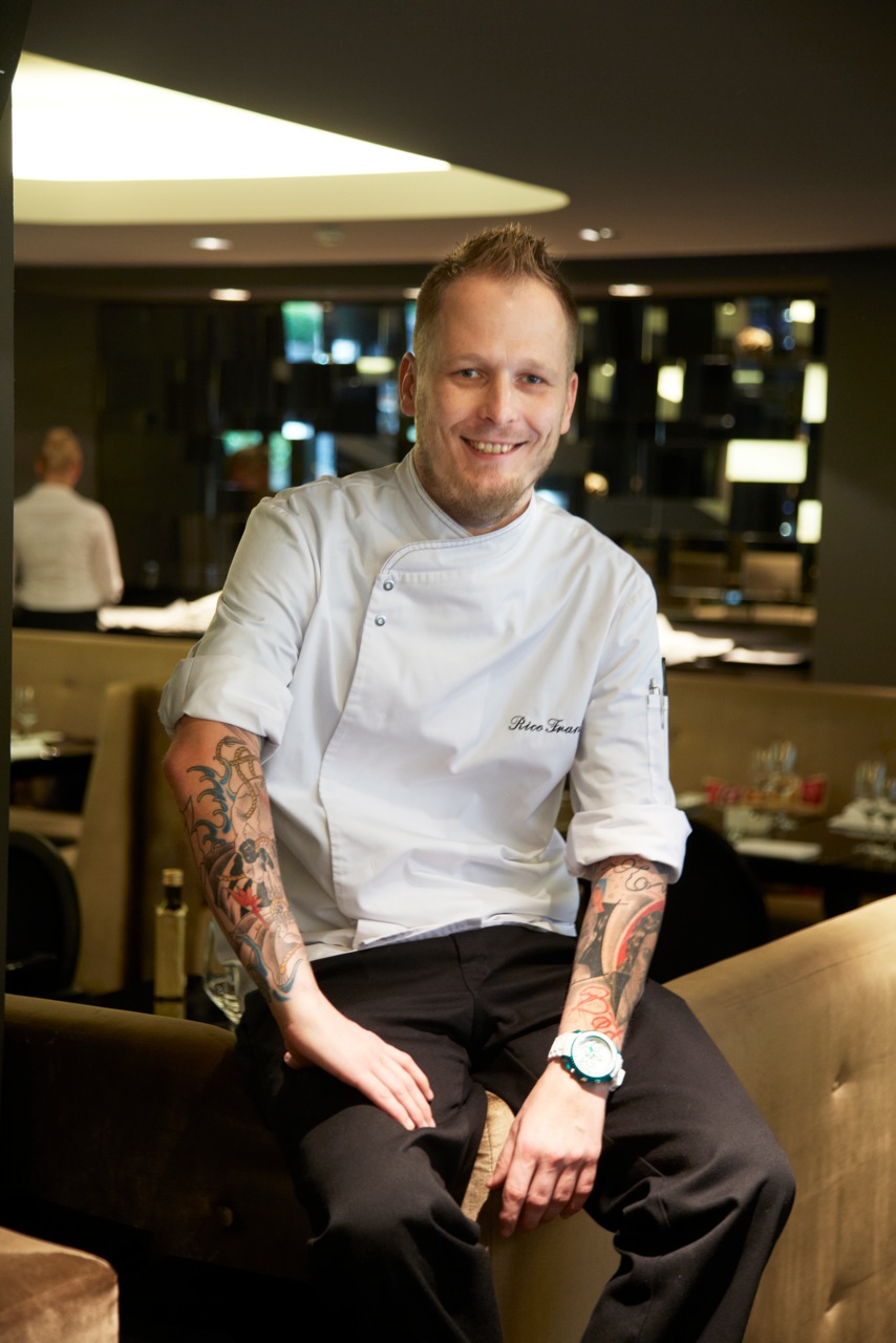 Rico Franke ist der neue Küchenchef im Designhotel Roomers in Frankfurt.