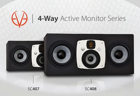 Eve Audio SC407 und SC408: Aktive 4-Wege-Studiomonitore