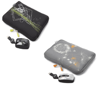 Subnotebook-Sets DICOTA Future (links) und Flower