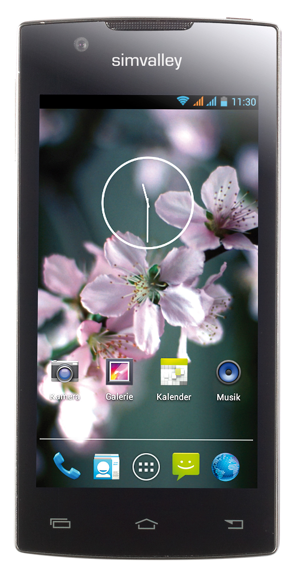 simvalley MOBILE Smartphone SP-2X.SLIM DualCore 4.0, Android 4.2, www.pearl.de