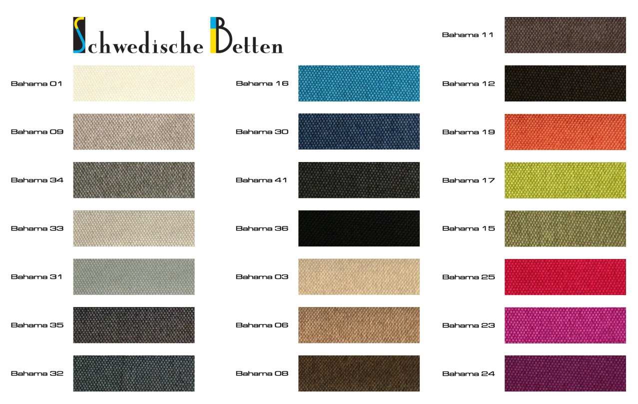 22 verschiedene Farben für Boxspringbetten oder Hotelbetten 22 verschiedene Farben für Boxspringbetten oder Hotelbetten