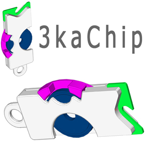 Möllemann-Chip-Erfinder stellt den neuen 3kaChip vor. Möllemann-Chip-Erfinder stellt den neuen 3kaChip vor.