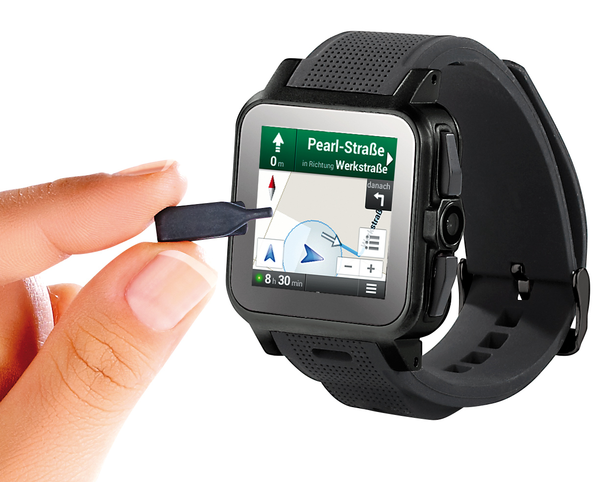 simvalley MOBILE 1.5-Smartwatch AW-414.Go mit Android4, BT, WiFi, Cam, www.pearl.de simvalley MOBILE 1.5-Smartwatch AW-414.Go mit Android4, BT, WiFi, Cam, www.pearl.de