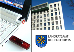 Mit G/On hat das Landratsamt Bodenseekreis sensiblen Informationen überall sicher im Zugriff. Mit G/On hat das Landratsamt Bodenseekreis sensiblen Informationen überall sicher im Zugriff.