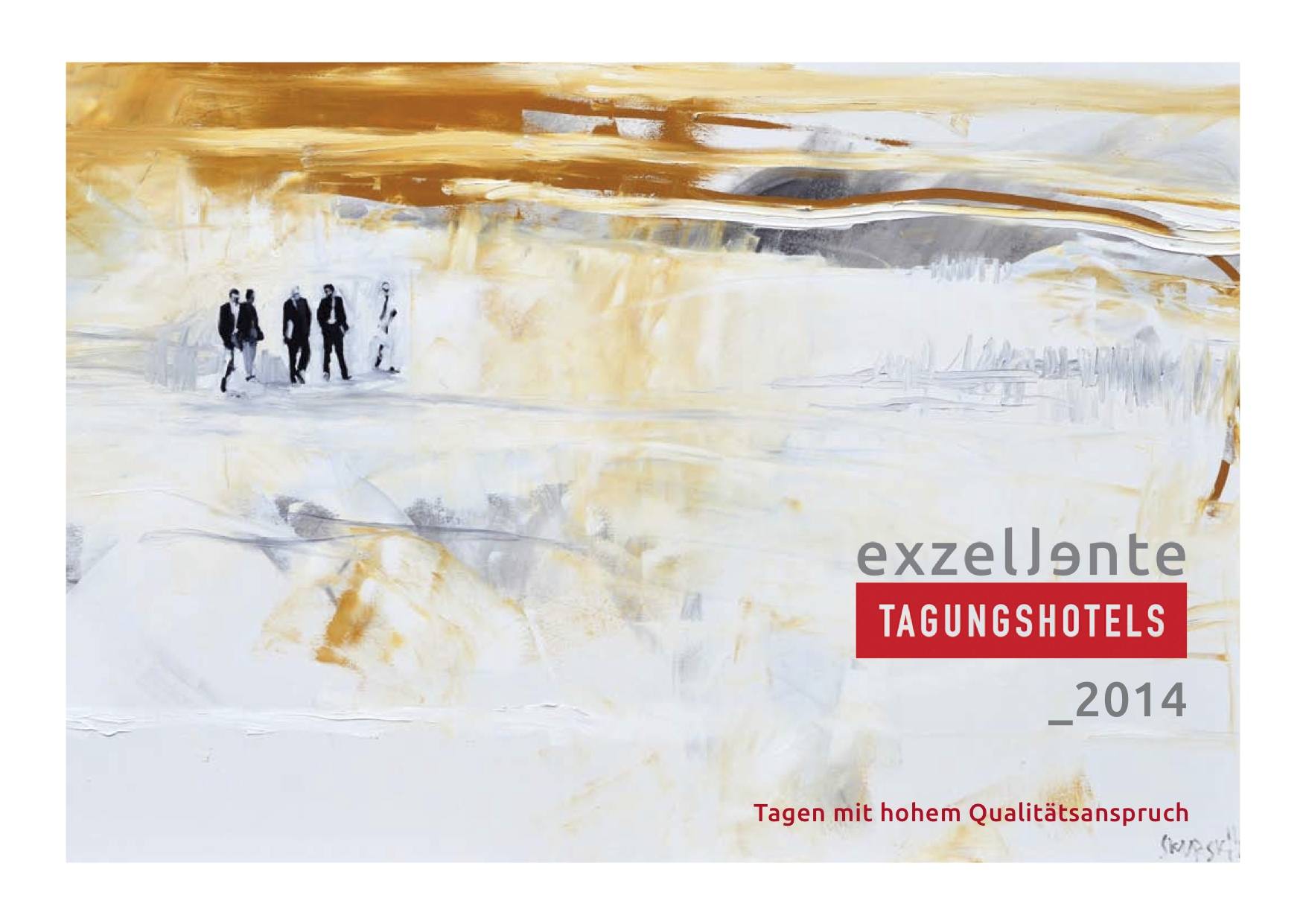 Cover Broschüre Exzellente Tagungshotels