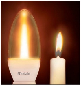 Die LED-Kerzenlampe bieten den Verbrauchern die Wärme und das stimmungsvolle Ambiente von Kerzenlich