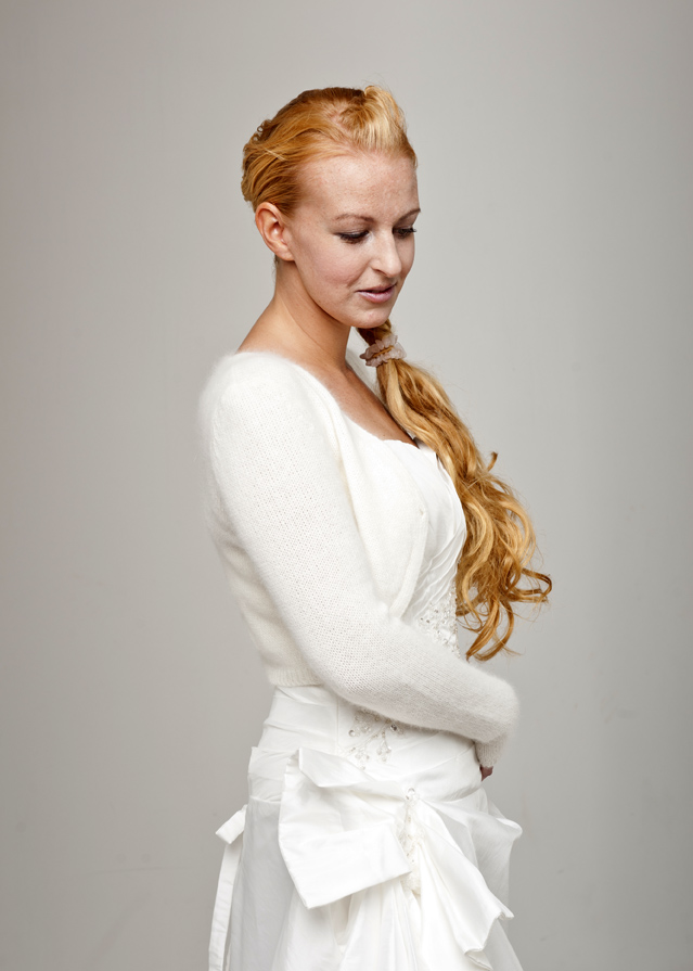 Jacke aus Angora