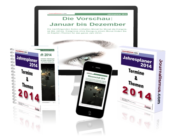 Jahresplaner: das Pressetool für die Storys des Jahres 2014