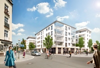 60 Eigentumswohnungen und 14 Gewerbeeinheiten realisiert PROJECT Immobilien im CityCarré Tegel