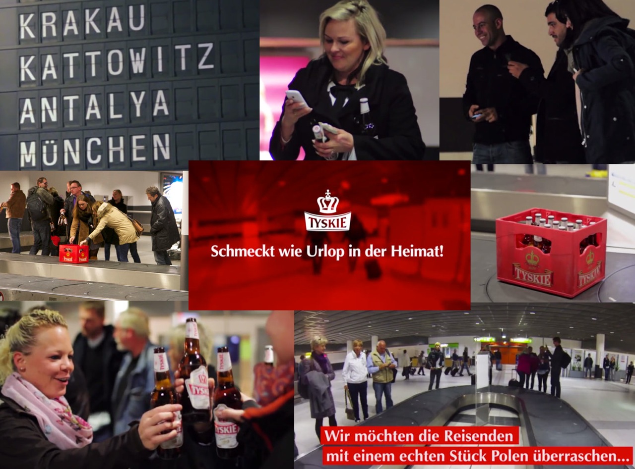 Mit einem einzigartigen Viral-Video steigert die Premium-Biermarke Tyskie aktuell ihre Bekanntheit i Mit einem einzigartigen Viral-Video steigert die Premium-Biermarke Tyskie aktuell ihre Bekanntheit i