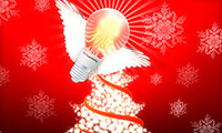 Weihnachten mit der LED Glühbirne von ChiliconValley Weihnachten mit der LED Glühbirne von ChiliconValley