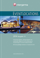 Der hohe Erlebnischarakter der Locations bildet den roten Faden im Handbuch EVENTLOCATIONS. Der hohe Erlebnischarakter der Locations bildet den roten Faden im Handbuch EVENTLOCATIONS.