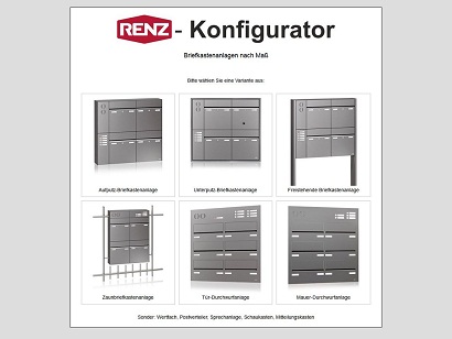 RENZ Konfigurator RENZ Konfigurator