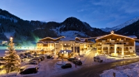 Hotelansicht im Winter Hotelansicht im Winter