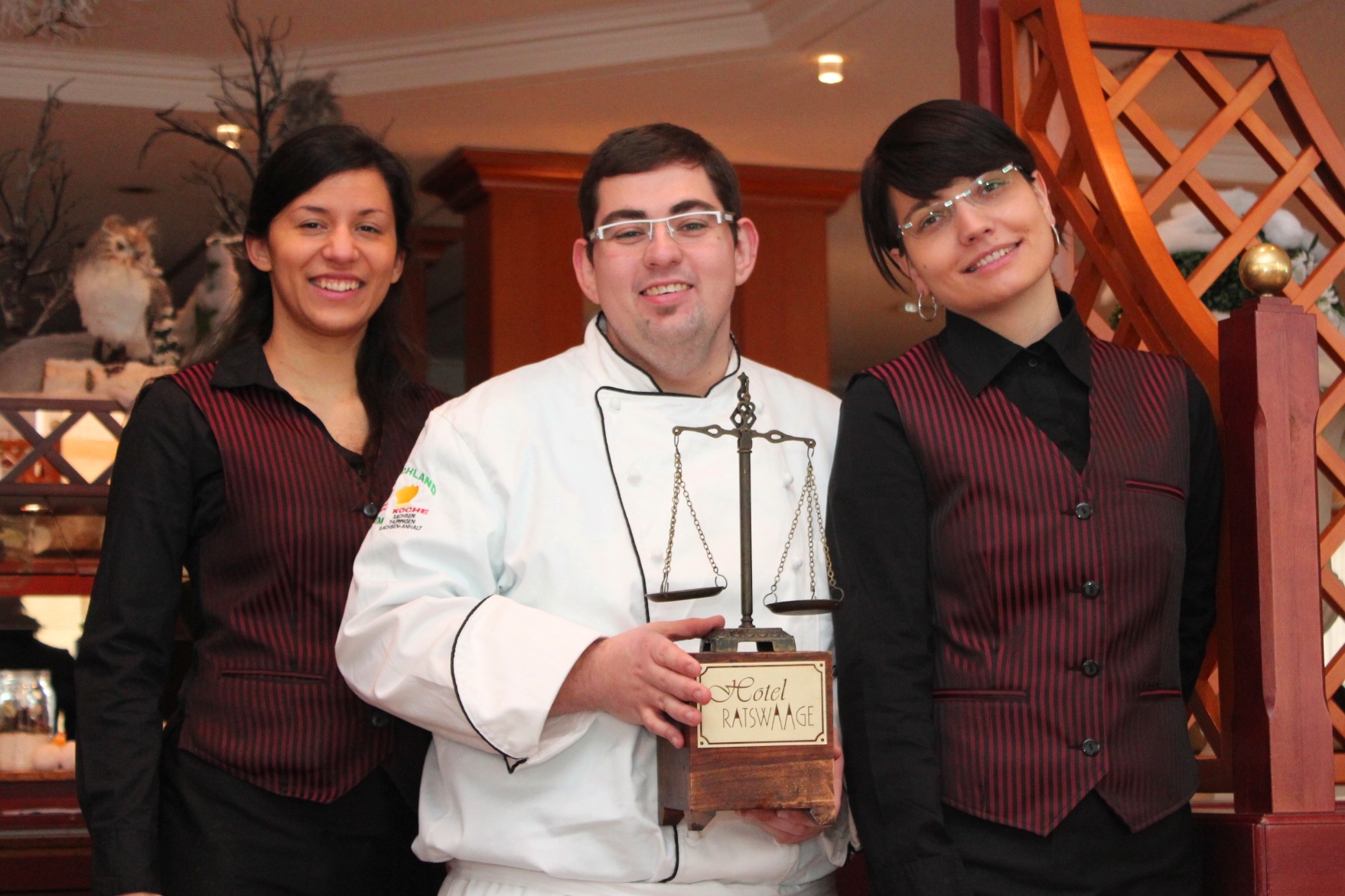 Das Team des Hotels Ratswaage Magdeburg vertritt Deutschland bei der FHA 2014 in Singapur