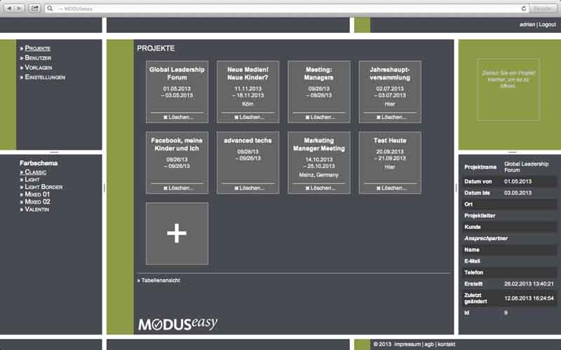 Sreenshot MODUSeasy (Foto: comware)