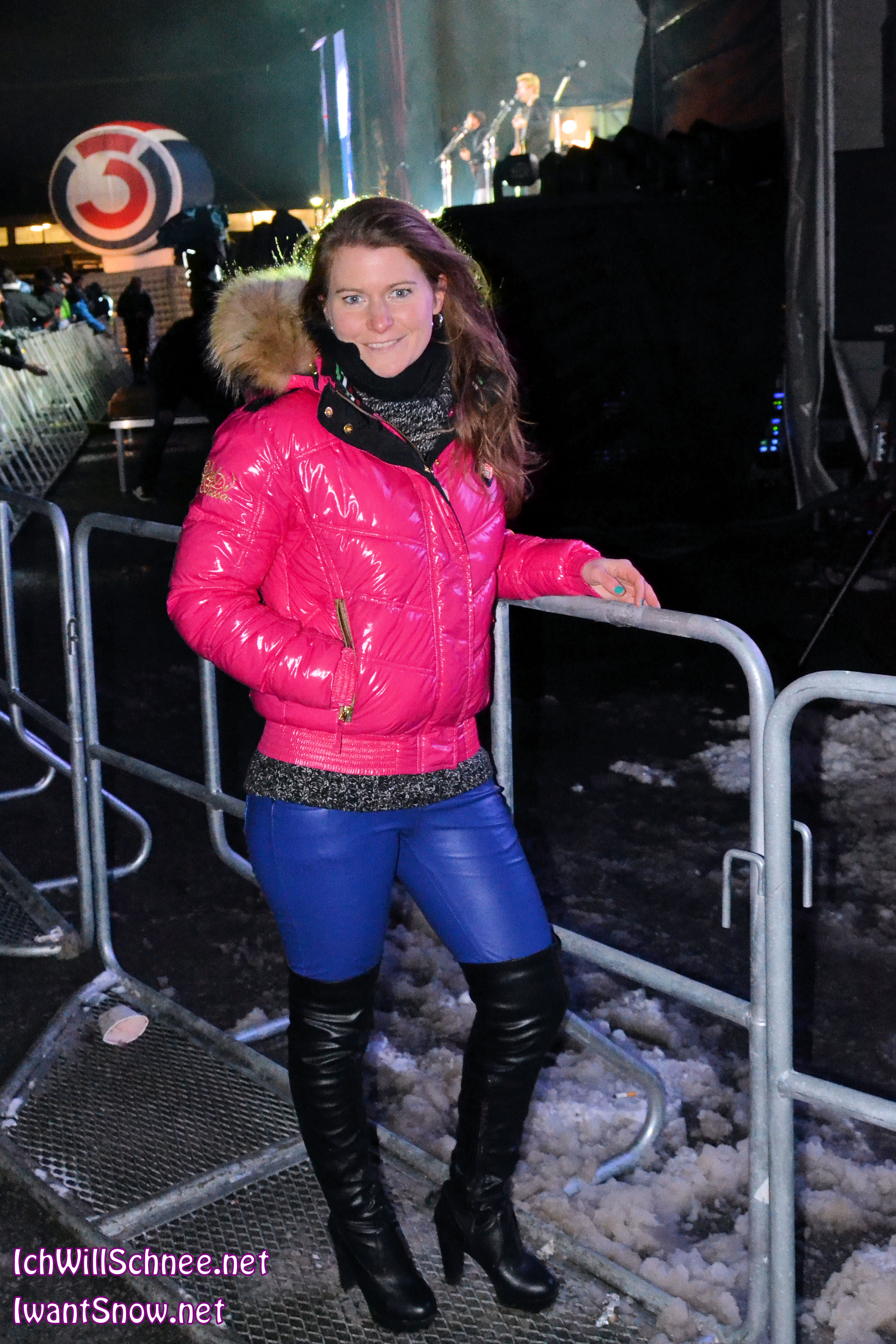 Nickelback auf der Bühne in Ischgl.