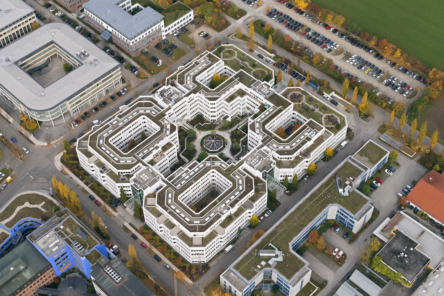 Bürokomplex Quadrum in Aschheim-Dornach