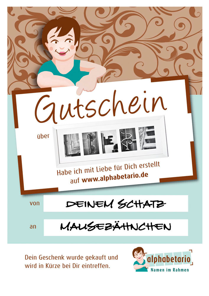 Kunstvoller Last-Minute-Gutschein für Weihnachtsgeschenke mit Alphabet-Fotografien von alphabetario. Kunstvoller Last-Minute-Gutschein für Weihnachtsgeschenke mit Alphabet-Fotografien von alphabetario.