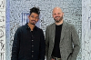 Künstler Caspar Nii Armah und Arne Heckt, Gründer Artloft.Hamburg: Foto:Janto Koité;(c)Caspar Nii Ar